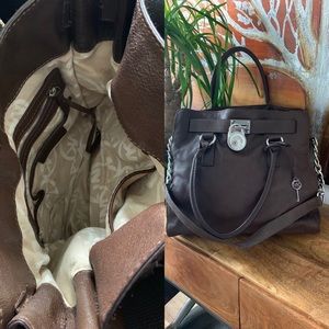 Large MK brown bag, looks like new